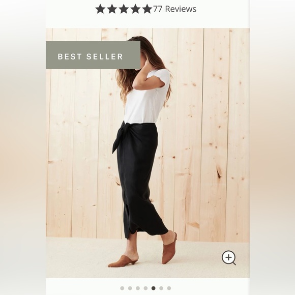 Jenni Kayne Walnut Color Oiled Leather Kitten Heeled Mules - Picture 3 of 16